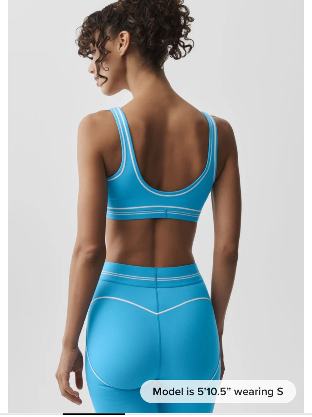 NEVER WORN ALO Yoga Airbrush Heart Throb Sports Bra - Picture 8 of 10